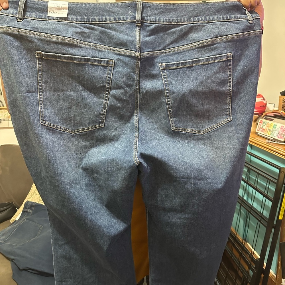 Lane Bryant Classic Blue Boot Cut Jeans